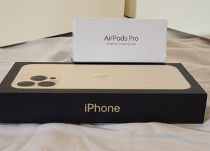 Lot Of 2 Iphone 13 PRO max Gold Box And Airpod Box ONLY